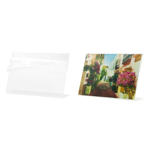 Ramka – stojak z plexi pozioma 10 szt.